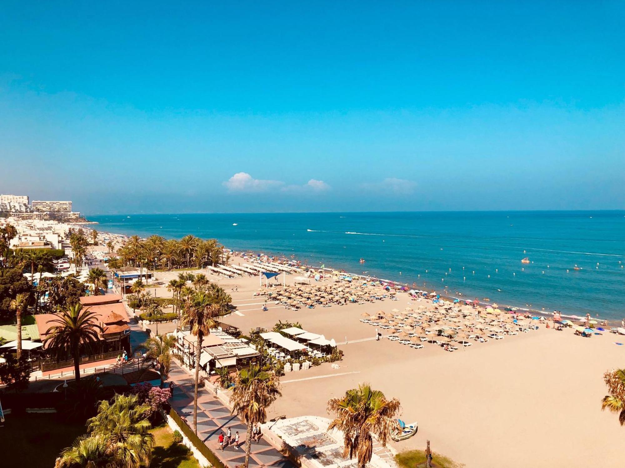 Carihuela Playa - 2ª Linea De Playa - Piscina - Parking Gratis Apartment ตอร์เรโมลิโนส ภายนอก รูปภาพ